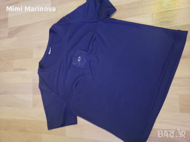 Тълно синя рипсена блуза genesis, снимка 4 - Блузи с дълъг ръкав и пуловери - 38401720