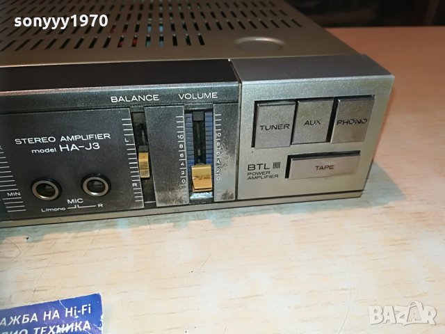 hitachi mini stereo ampli-220v/12v-8ohm, снимка 14 - Ресийвъри, усилватели, смесителни пултове - 29992030