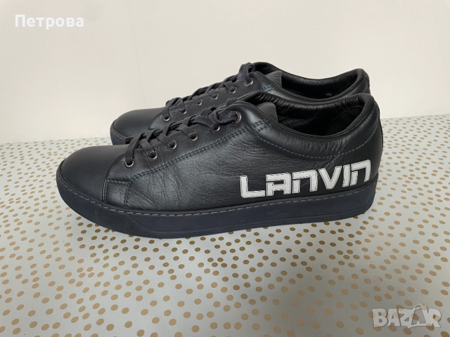 Lanvin Мъжки кожени обувки 44 Оригинал, снимка 2 - Маратонки - 51887908