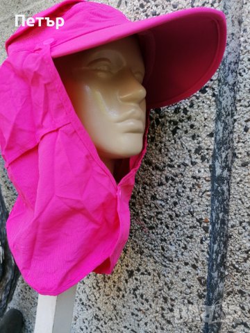 Продавам нова лека лятна бързосъхнеща шапка с покриване на врата и сгъваема козирка , снимка 10 - Шапки - 37458475