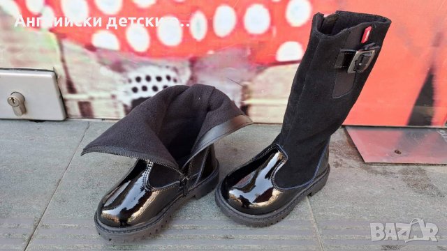Английски детски ботуши естествена кожа-велур -CHIPMUNKS, снимка 5 - Детски боти и ботуши - 38576875