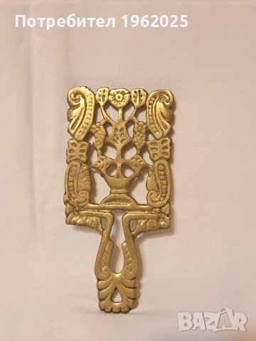 Стари Месингови съдове, снимка 3 - Антикварни и старинни предмети - 52606019