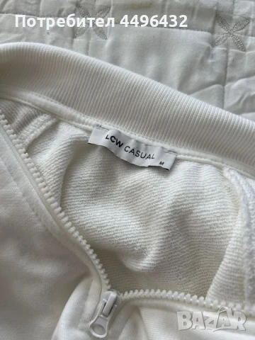 Бяла блузка за момичетата, снимка 3 - Блузи с дълъг ръкав и пуловери - 50589592