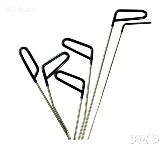 PDR Комплект Лостове  за ремонт на вдлъбнатини без кит и боя - 6 части, снимка 5 - Аксесоари и консумативи - 49553773