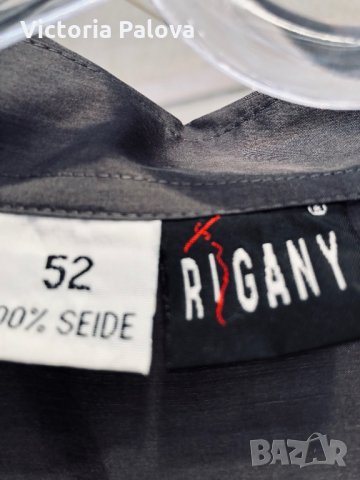 Риза или туника RIGANY,100% нежна коприна, снимка 5 - Ризи - 29560952