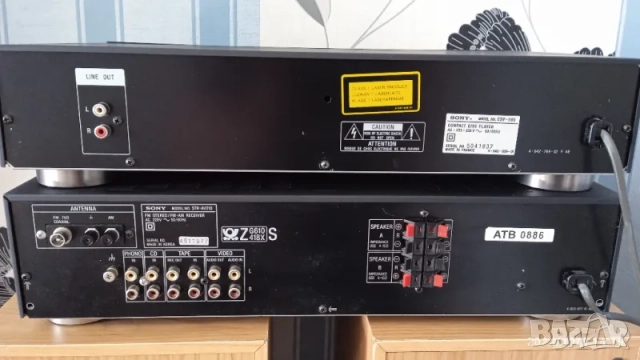 ОБЩА ЦЕНА Уредба SONY  ресийвър усилвател тунер цд плеър сд плеар receiver сони cd player , снимка 3 - Аудиосистеми - 47508909