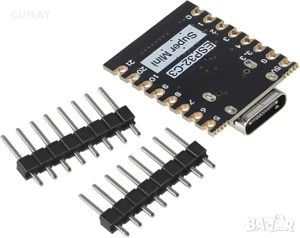 ESP32-C3 SuperMini Plus WiFi Bluetooth Развойна платка ESP32 C3 V2.0 Микроконтролер Development Boar, снимка 6 - Работни компютри - 56270398