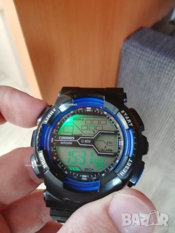 Стилни часовници за малки и големи с мултифункции и LED, снимка 4 - Мъжки - 30530337