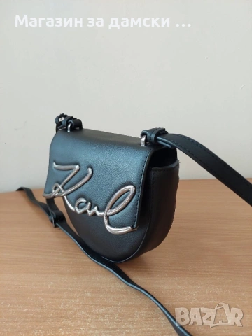 Лукс дамска чанта Karl Lagerfeld Код 6699, снимка 4 - Чанти - 54246510
