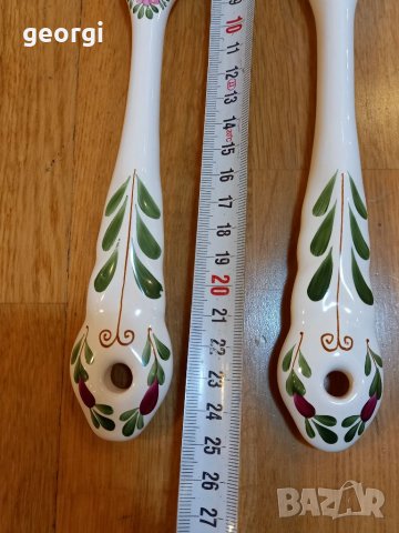Порцеланови вилица и лъжица  18/2, снимка 6 - Прибори за хранене, готвене и сервиране - 39651357