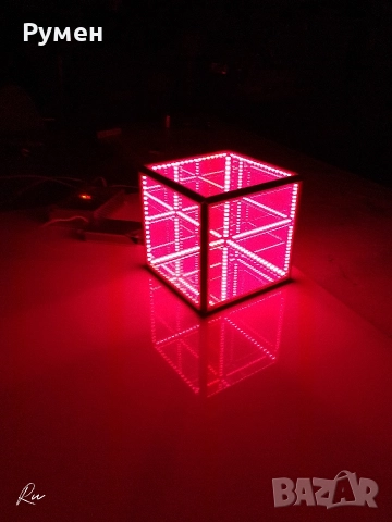 Нощна лампа лед infinity cube , снимка 9 - Лед осветление - 49184233