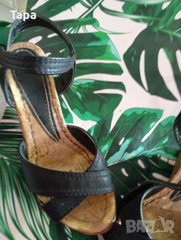 Дамски високи сандали, снимка 2 - Сандали - 51466250