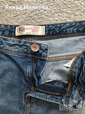 Дамски къси дънкови панталони, снимка 4 - Къси панталони и бермуди - 49273519