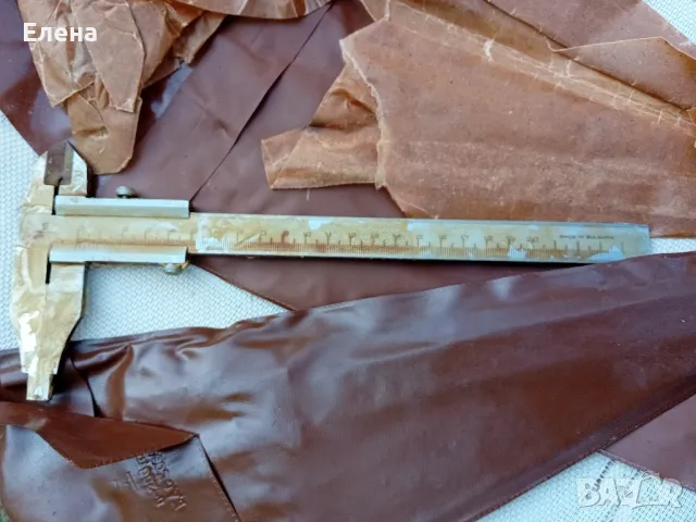 шублер Български 200мм, снимка 3 - Шублери - 47392222