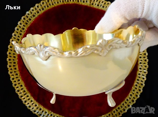 Бронзова бонбониера,барок. , снимка 2 - Антикварни и старинни предмети - 37818535