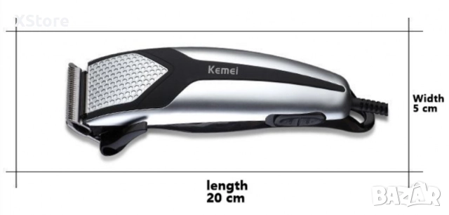Тример за подстригване Kemei KM-4640, снимка 6 - Машинки за подстригване - 48580924