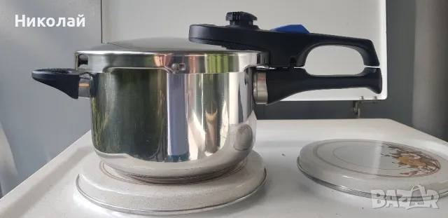 2 тенджери под налягане, снимка 11 - Съдове за готвене - 47527443