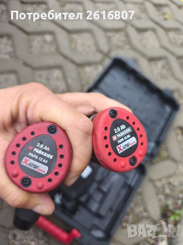 PARKSIDE Акумулаторна бормашина/винтоверт , снимка 4 - Винтоверти - 53962172