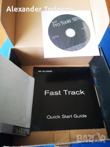 M-AUDIO Fast Track китарен интерфейс, снимка 6 - Китари - 34292721