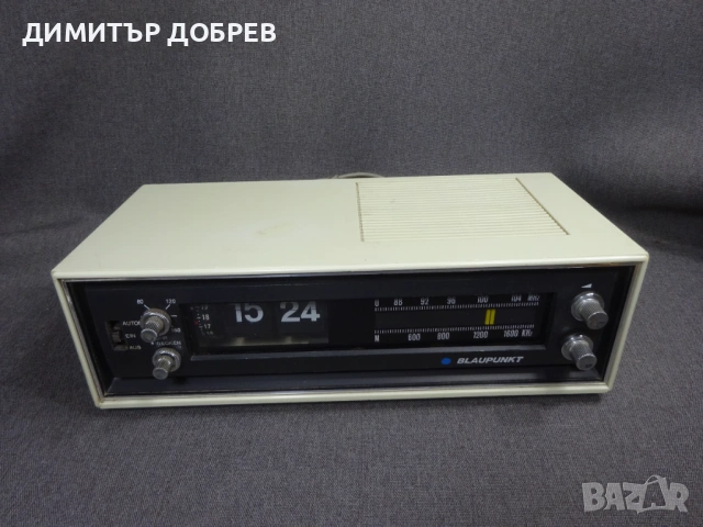 СТАР РЕТРО ТРАНЗИСТОР РАДИО FLIP CLOCK ЧАСОВНИК BLAUPUNKT, снимка 2 - Радиокасетофони, транзистори - 54068290
