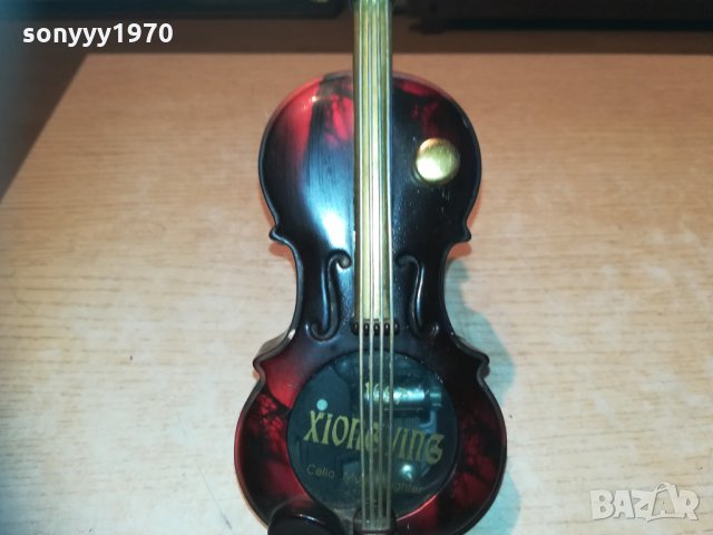 цигулка 20см-запалка и музикална кутия 2302211119, снимка 2 - Колекции - 31921713