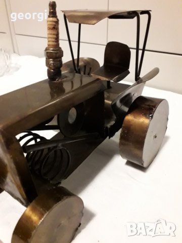 Декоративен трактор  19/1, снимка 6 - Колекции - 31615569