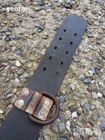 стар пожарникарски колан, снимка 3 - Антикварни и старинни предмети - 44681375