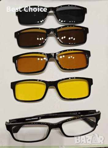 Италиански очила с черна рамка Popularomeo, снимка 5 - Слънчеви и диоптрични очила - 52529767