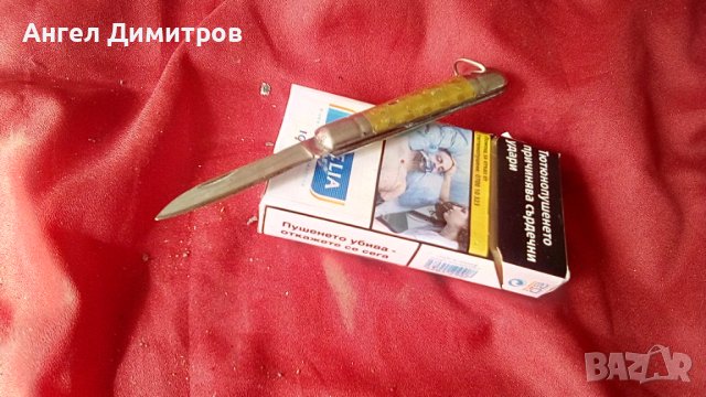 Рибарско ножче СССР , снимка 6 - Антикварни и старинни предмети - 42279101
