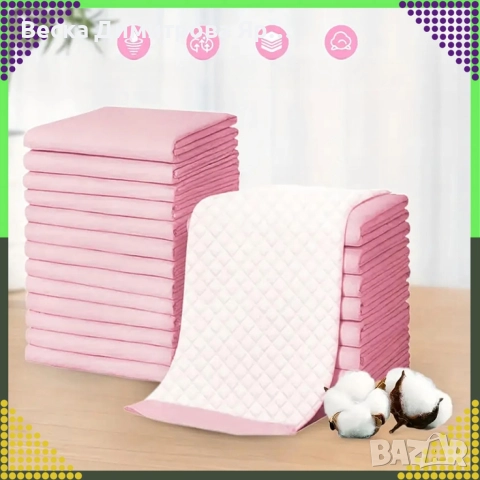 Хигиенни подложки за кучета и котки 60×90 см – Дебели абсорбиращи постелки, 50 бр. в пакет, снимка 12 - Други животни - 52939860