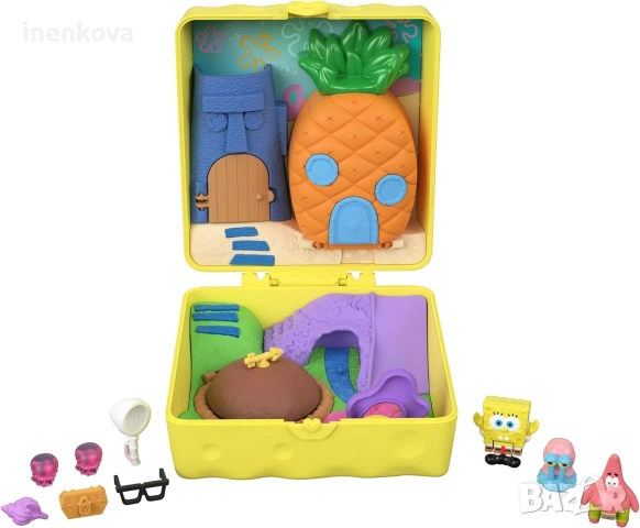 Поли покет Спондж Боб квадратни гащи 38€, снимка 3 - Кукли - 53304554