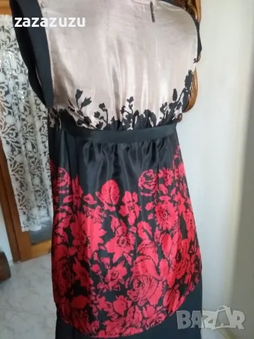 SIMONA BARBIERI 199%естествена коприна дамска рокля, снимка 4 - Рокли - 50062777