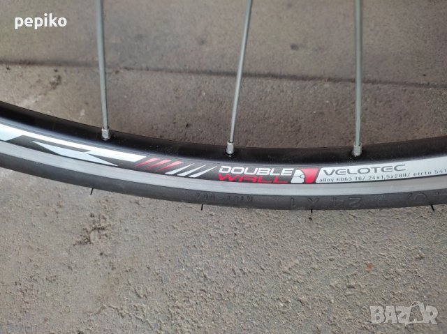 Продавам колела внос от Германия юношески шосеен велосипед GALIBIER RED GLOSS 24 цола с 21 скорости , снимка 12 - Велосипеди - 37312023