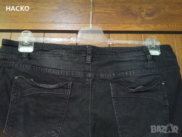 Дамски Ластични Дънки Тип Потур RAINBOW Размер 46 Внос от Англия, снимка 12 - Дънки - 48023295