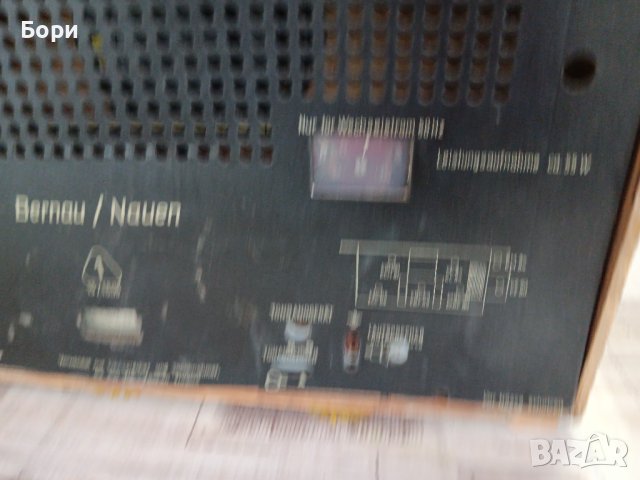 Bernau/Nauen RFT DDR/ГДР Радио 1960г, снимка 11 - Радиокасетофони, транзистори - 42170421