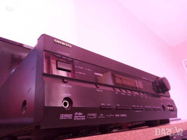 900watts Onkyo TX-SR576 мощен ресивър с дистанционно +SUB OUT, снимка 5 - Ресийвъри, усилватели, смесителни пултове - 37167013