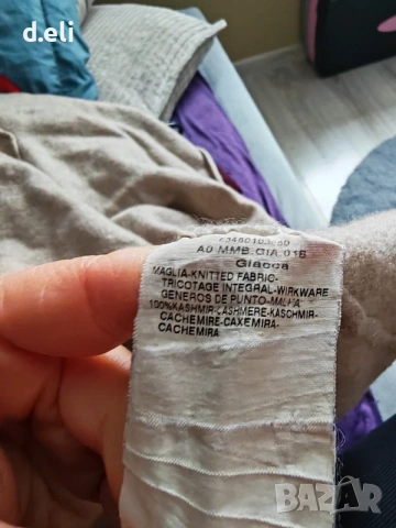 Max Mara. Studio Original Size L/ Елек-пончо Кашмир , снимка 5 - Туники - 44263502