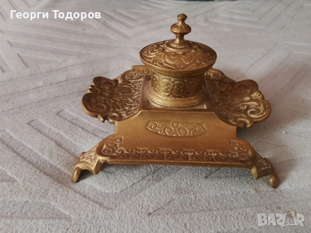 бронзова мастилница 