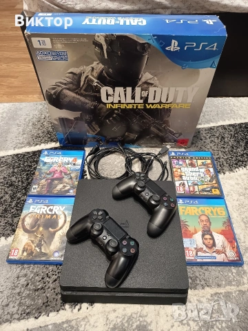 ПлейСтейшън 4 слим 1ТБ/PlayStation 4 slim 1TB