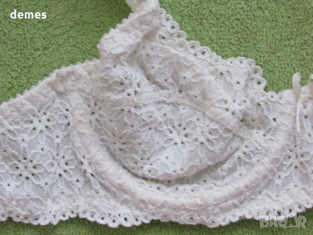 Нов бял дамски сутиен 75 А, снимка 2 - Бельо - 31230177