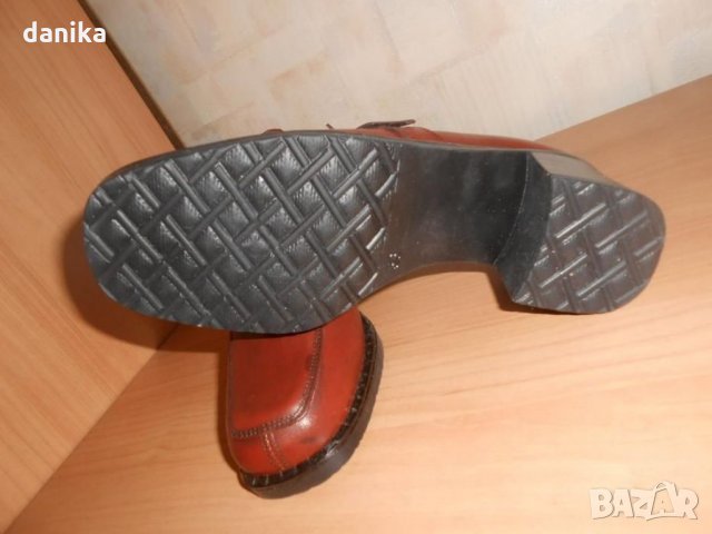 Дамски обувки , мокасини  36  кожа НОВИ, снимка 4 - Дамски елегантни обувки - 34294301