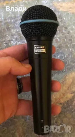 Продавам микрофон BETA 58A black-SHURE