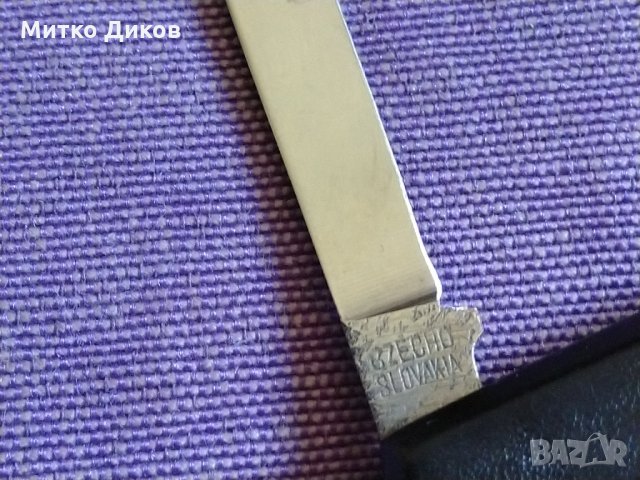 Малко джобно ножче Миков от Соца-70-те години Чехословакия-60х46мм, снимка 3 - Ножове - 33742880