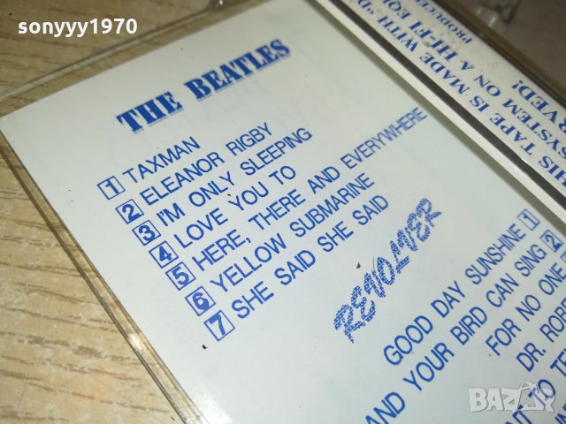 BEATLES-REVOLVER-АУДИОКАСЕТА 3112211042, снимка 9 - Аудио касети - 35282983