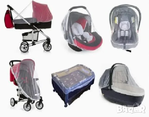 Две голями полиестерни мрежи против комари 