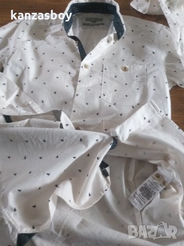 ted baker london Chimsky Printed Monkey Regular Fit - страхотна мъжка риза, снимка 7 - Ризи - 31720578