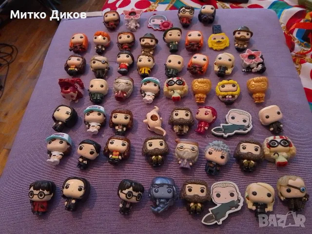 Funko pop Harry Potter Stranger Things Kinder Joy 53 броя фигурки Гинко джой