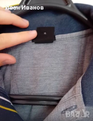 Оригинална фланелка с яка Hugo Boss , снимка 5 - Тениски - 50517730