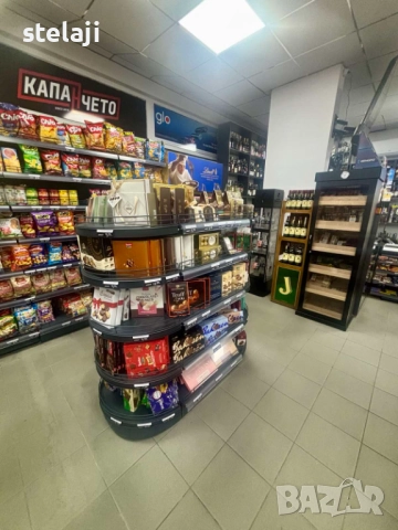 Заоблени рафтове за островен стелаж - гондола., снимка 12 - Стелажи и щандове - 49447938