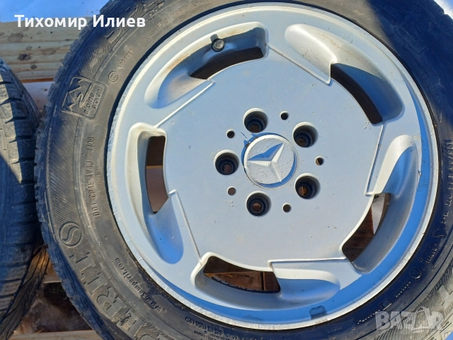 Джанти за Мерцедес 190 W201 и W202, снимка 5 - Гуми и джанти - 52915453